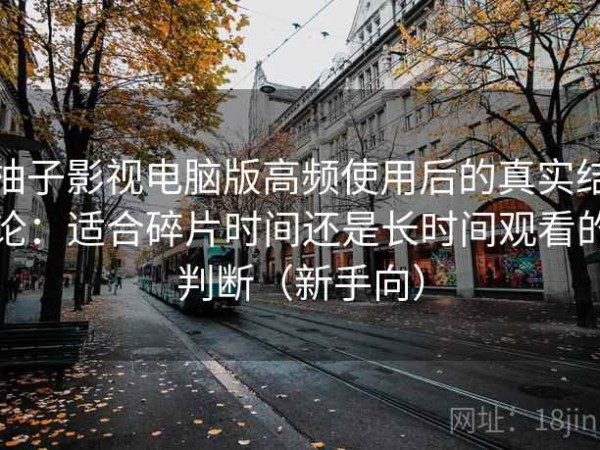 柚子影视电脑版高频使用后的真实结论：适合碎片时间还是长时间观看的判断（新手向）