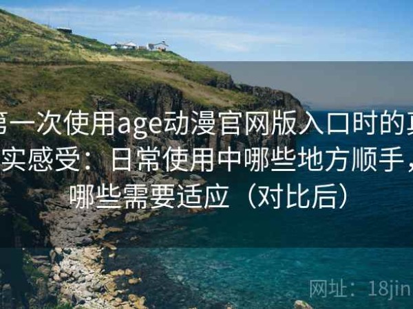 第一次使用age动漫官网版入口时的真实感受：日常使用中哪些地方顺手，哪些需要适应（对比后）