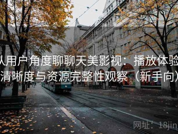 从用户角度聊聊天美影视：播放体验、清晰度与资源完整性观察（新手向）