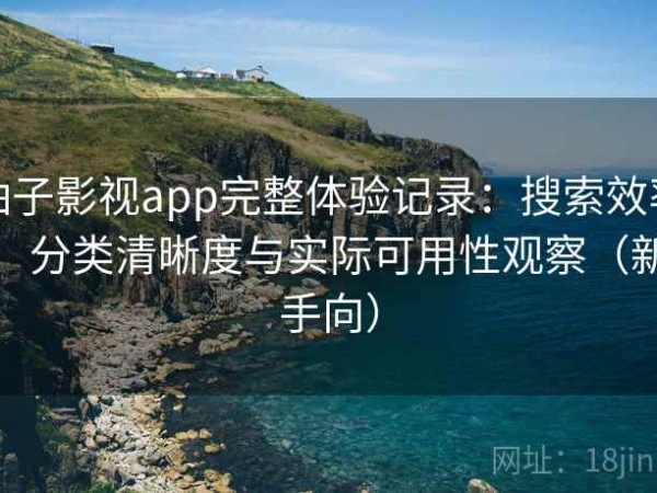 柚子影视app完整体验记录：搜索效率、分类清晰度与实际可用性观察（新手向）