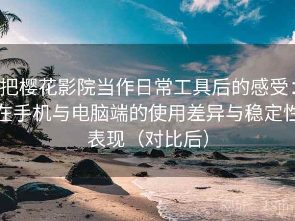 把樱花影院当作日常工具后的感受：在手机与电脑端的使用差异与稳定性表现（对比后）