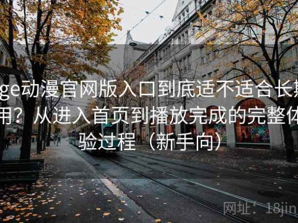 age动漫官网版入口到底适不适合长期用？从进入首页到播放完成的完整体验过程（新手向）