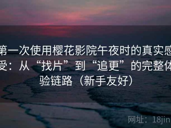 第一次使用樱花影院午夜时的真实感受：从“找片”到“追更”的完整体验链路（新手友好）
