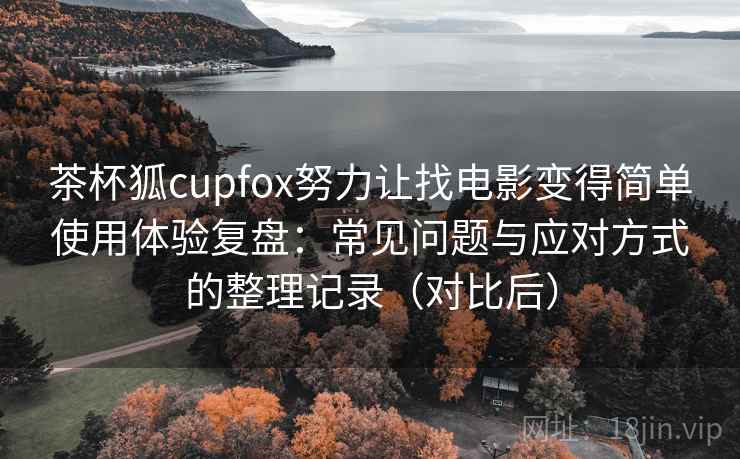 茶杯狐cupfox努力让找电影变得简单使用体验复盘：常见问题与应对方式的整理记录（对比后）