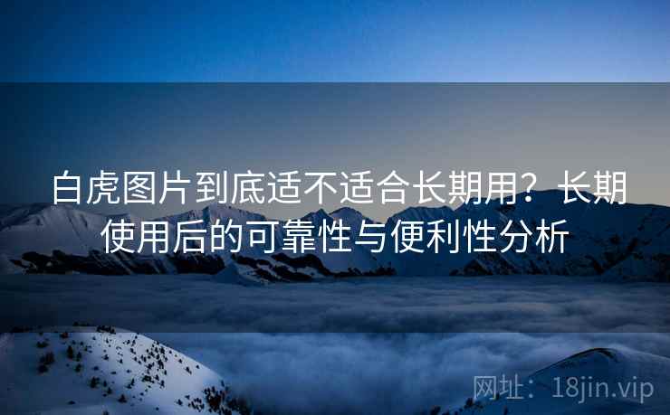 白虎图片到底适不适合长期用？长期使用后的可靠性与便利性分析