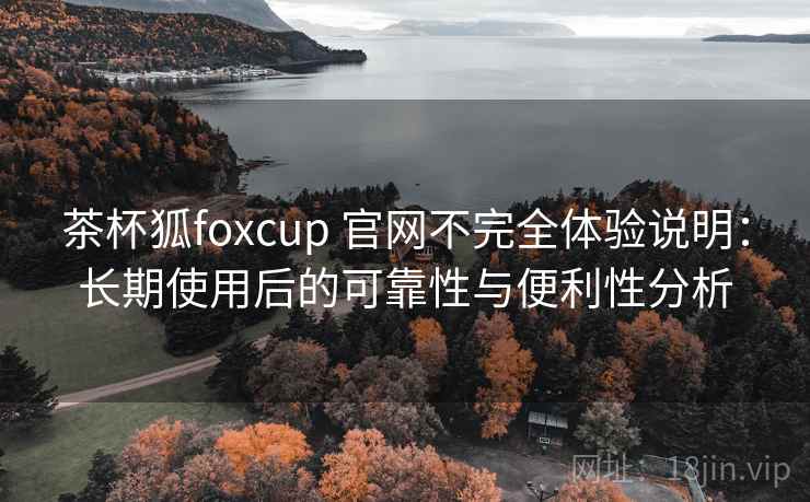 茶杯狐foxcup 官网不完全体验说明：长期使用后的可靠性与便利性分析